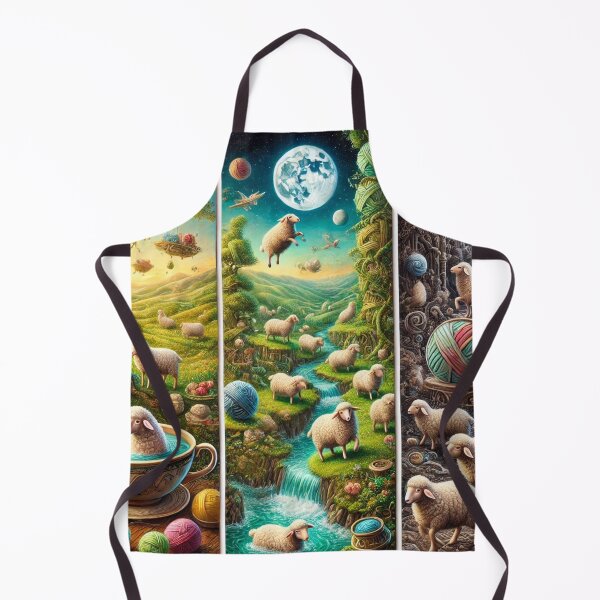 Item preview, Sheepism – The Woollen Garden of Earthly Delights designed and sold by Thpoar.