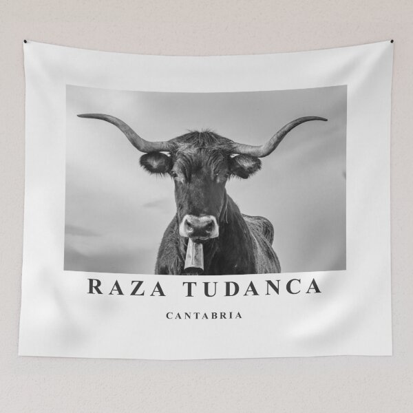 Item preview, Tudanca Cow Queen - Tudanca Cow and her Cowbell designed and sold by DavidBuitragoCobo.