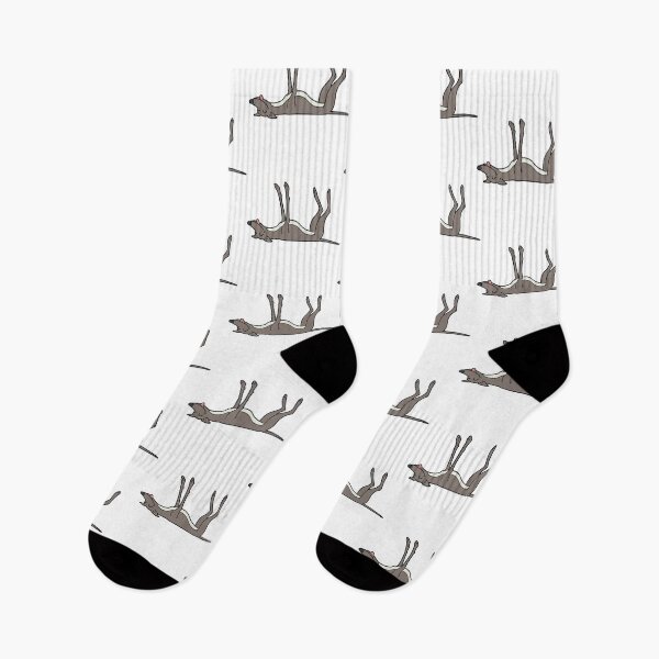 Item preview, Greyhound Roaching - Funny Upside Down Sleeping Dog designed and sold by Petzzz.