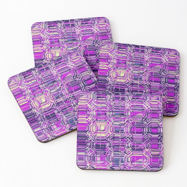Item preview, purple mosaic pattern designed and sold by JeniSeny.