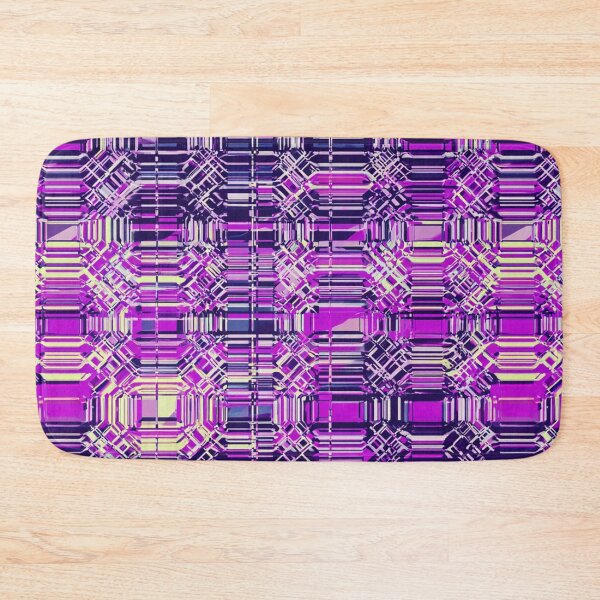 Item preview, purple mosaic pattern designed and sold by JeniSeny.