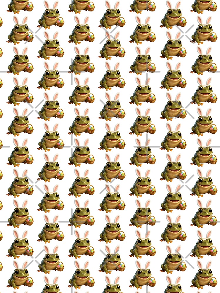 Thumbnail 3 of 3, Scarf, Easter Tree Toad designed and sold by Sillytoe.