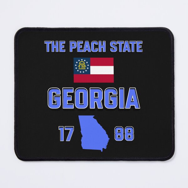 Item preview, Georgia: The Peach State's Southern Soul designed and sold by QuoteCanvas.TH.