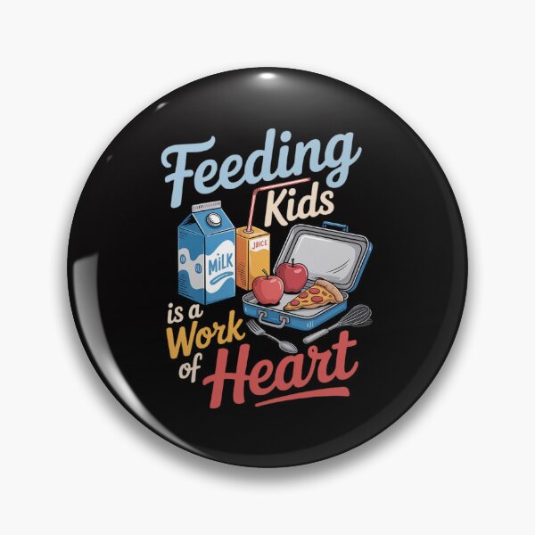 Item preview, Feeding Kids Is A Work of Heart School Lunch Lady designed and sold by jewellmeyers.