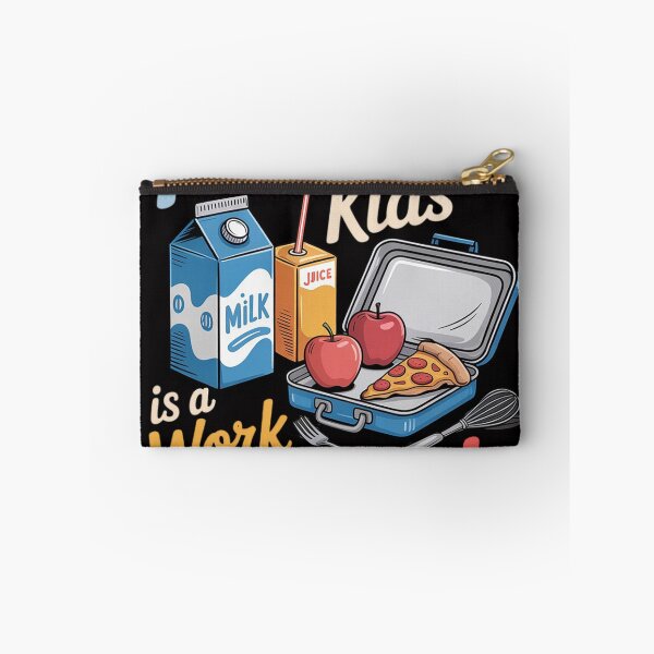 Item preview, Feeding Kids Is A Work of Heart School Lunch Lady designed and sold by jewellmeyers.