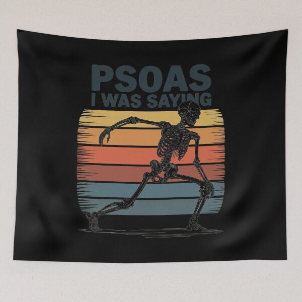 Item preview, Psoas I Was Saying Massage Therapist Sekelton designed and sold by traceydowns.