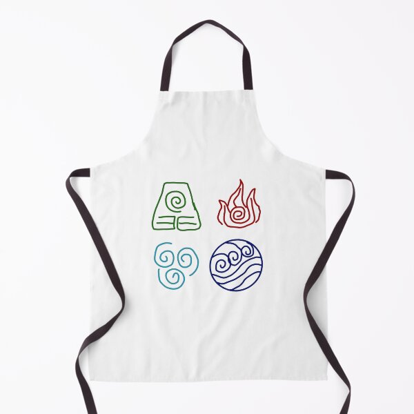 Item preview, Avatar The Last Airbender Element Symbols designed and sold by Samantha3124.