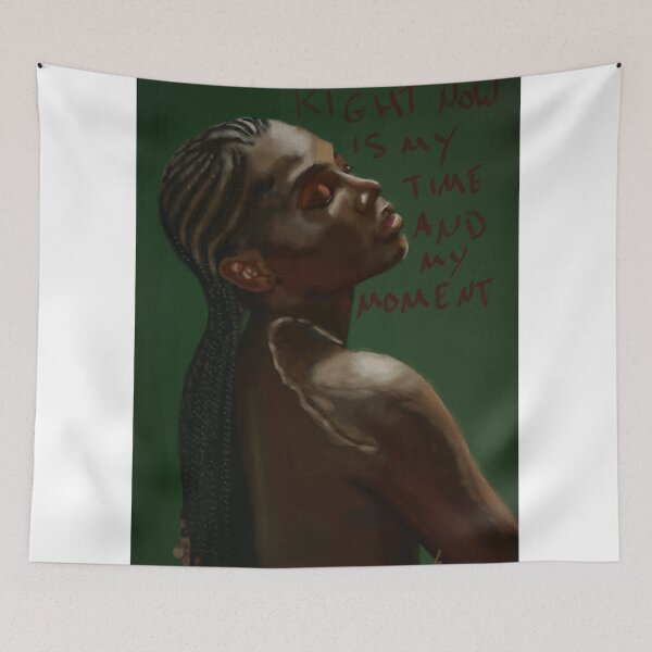 Item preview, Portrait painting of Doechii with lyrics designed and sold by thehat24.