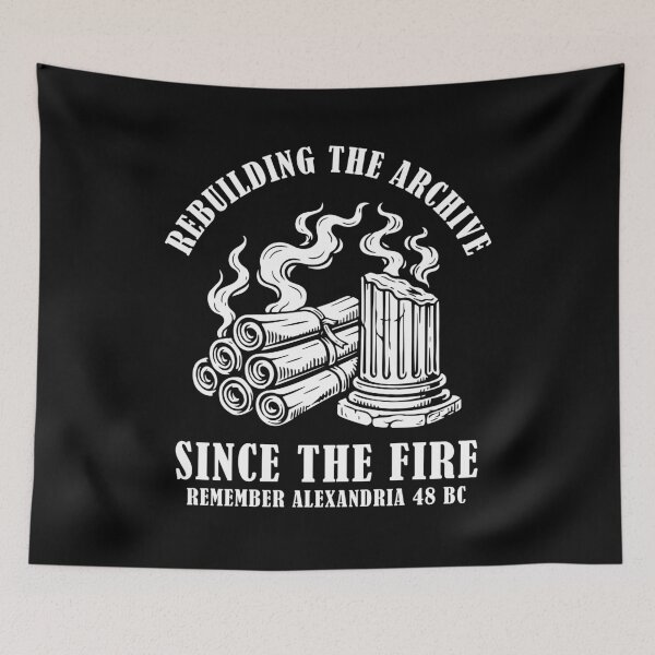 Item preview, Remember Alexandria Rebuilding The Archive Since The Fire 48 BC designed and sold by gunaone-design.