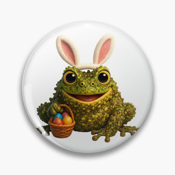 Item preview, Easter Vietnamese Mossy Frog designed and sold by Sillytoe.