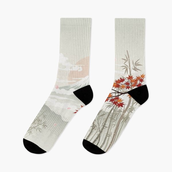 Item preview, Japan Red Sun Bamboo Forest designed and sold by socialarmour.