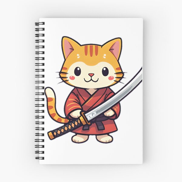 Item preview, Samurai Cat Sharpening Katana designed and sold by SunkenCost.