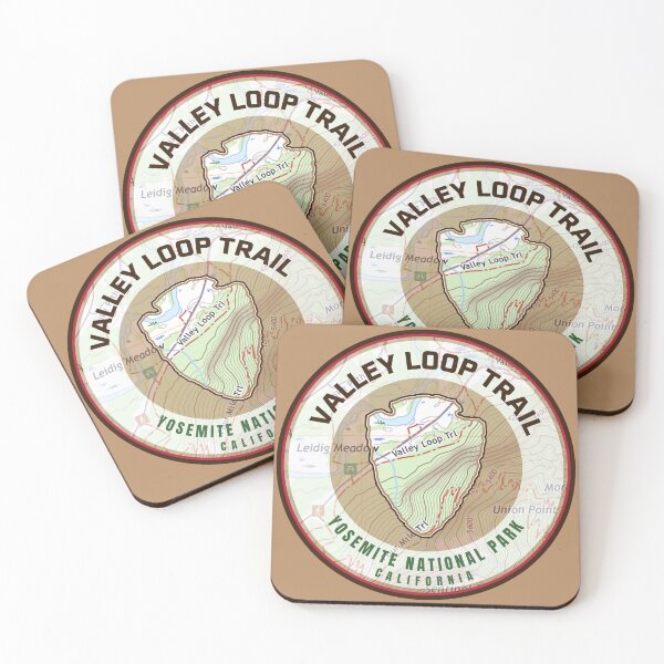 Item preview, Yosemite Souvenir Map - Valley Loop Trail designed and sold by Willz Designz.