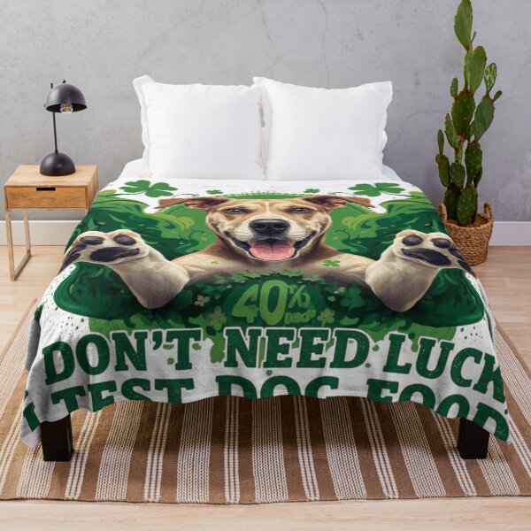 Item preview, I Don’t Need Luck, I Test Dog Food, st. Patrick’s Day designed and sold by YourTrendyTees.
