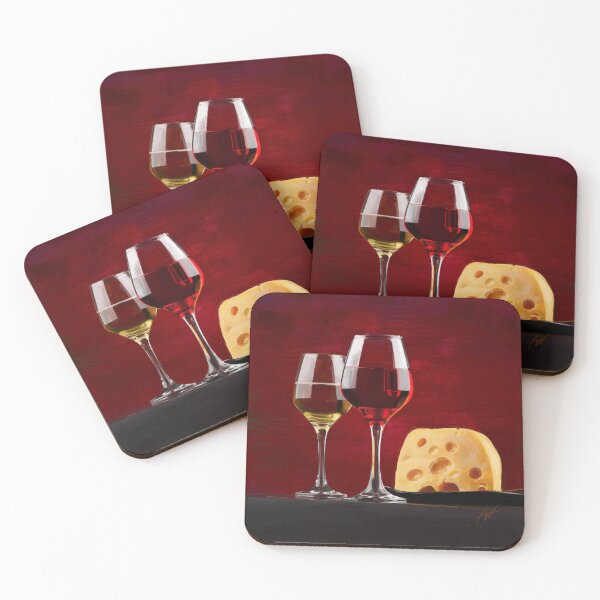 Item preview, Still Life with Wine and Cheese designed and sold by AstoriaV.