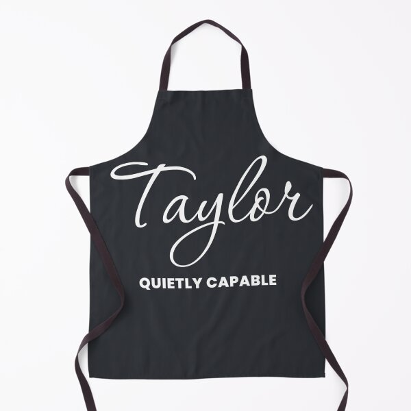 Item preview, Named Into It – ✨TAYLOR✨ Quietly Capable designed and sold by WheelieGdArt.