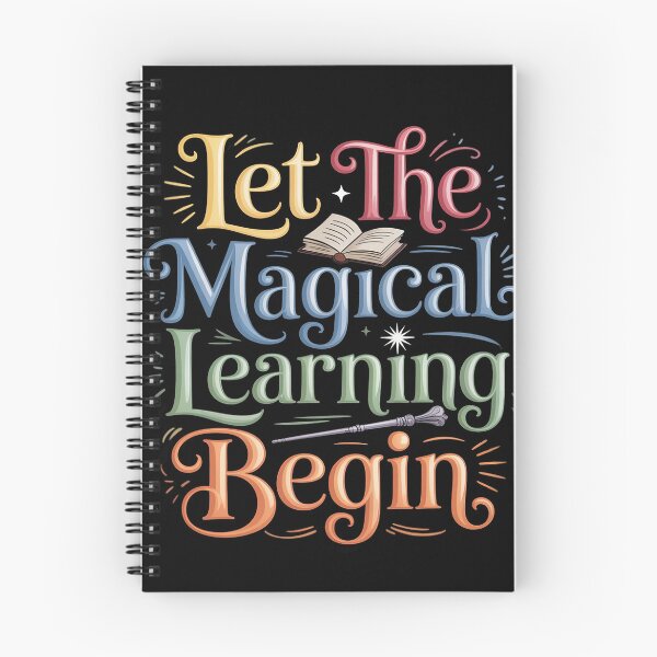 Item preview, LET THE MAGICAL LEARNING BEGIN back to school teacher designed and sold by joedavila.