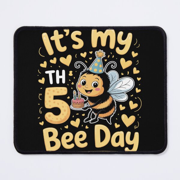 Item preview, It's My 5 Year Old Birthday Bee Day 5th Party designed and sold by joedavila.