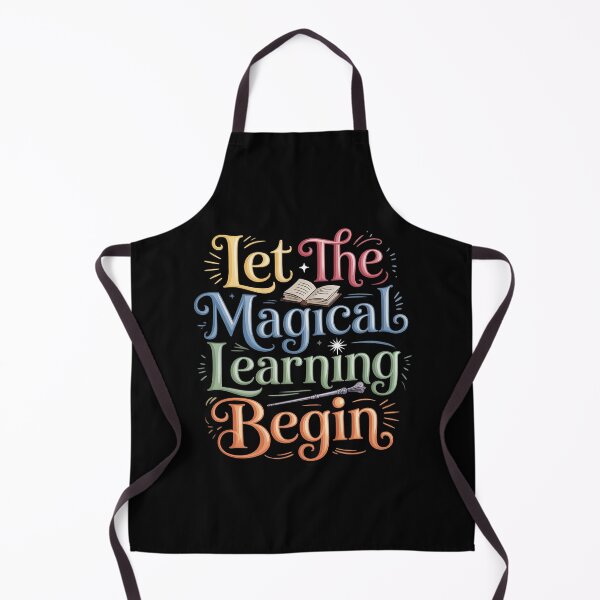 Item preview, LET THE MAGICAL LEARNING BEGIN back to school teacher designed and sold by joedavila.