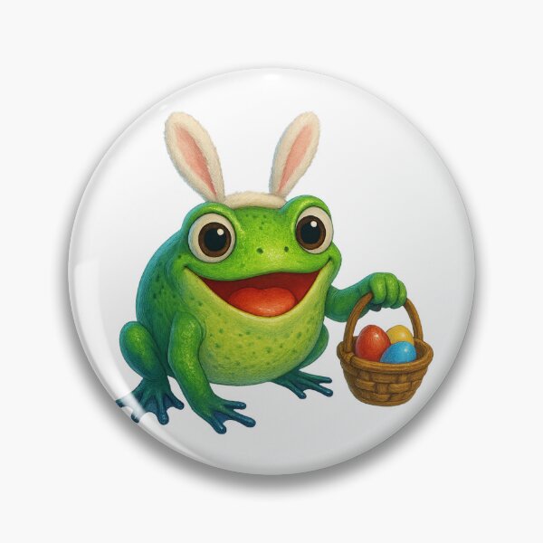 Item preview, Easter Water Frog designed and sold by Sillytoe.