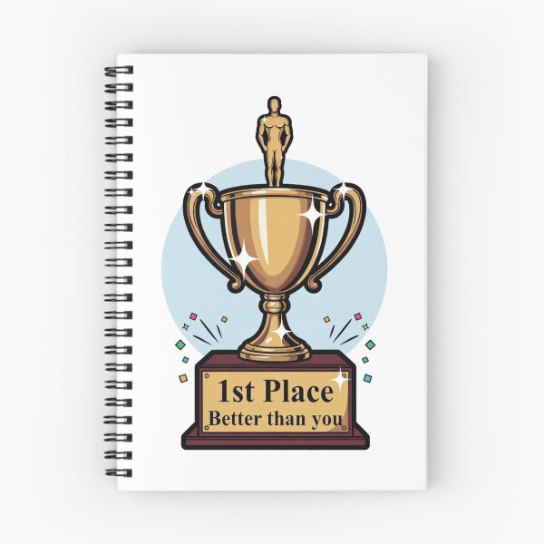 Item preview, 1st Place Better Than You Trophy designed and sold by octozap.