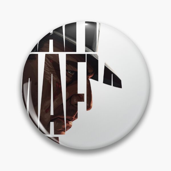 Item preview, Mafia Typography Silhouette - Vintage Gangster Noir Art designed and sold by TeezOfMadness.