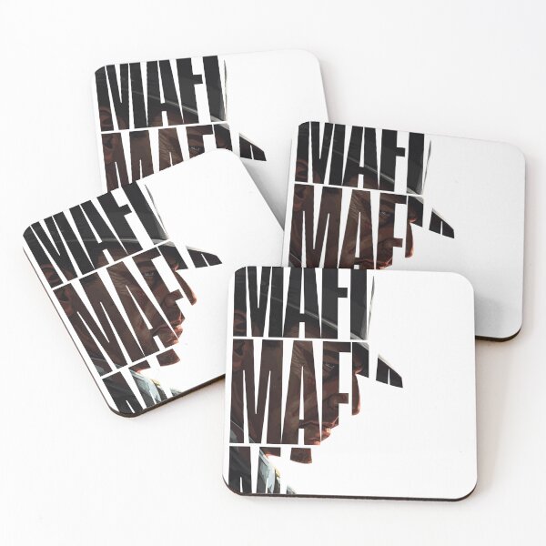 Item preview, Mafia Typography Silhouette - Vintage Gangster Noir Art designed and sold by TeezOfMadness.