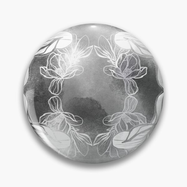 Item preview, Flores en blanco y negro, ilustración botánica, floral minimalista, ilustración en tinta, círculo de flores, arte mural para el hogar, diseño de impresión artística designed and sold by PapiloArt.