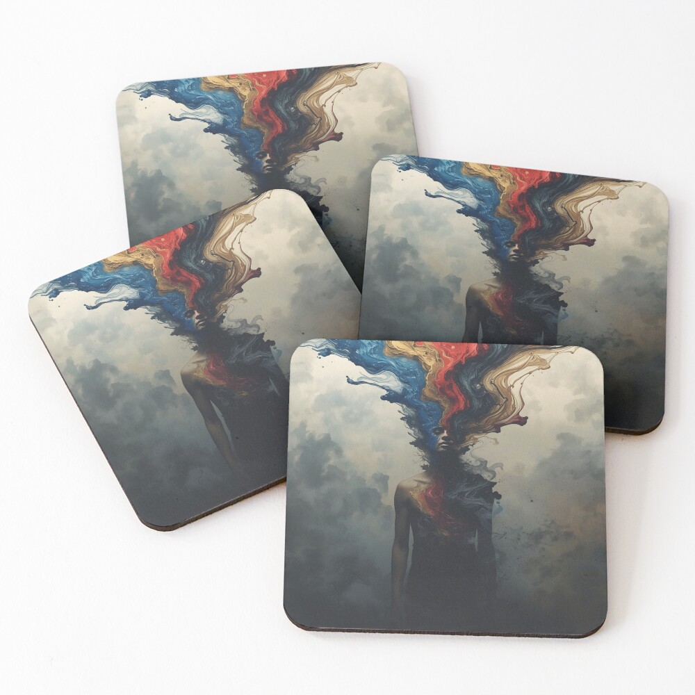 Item preview, Coasters (Set of 4) designed and sold by HelloThereStore.