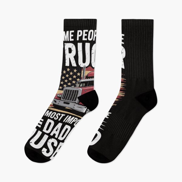 Item preview, Some People Call Me Trucker Family Mens Trucker Daddy & Husband - Truck Driver designed and sold by DarioRosales.