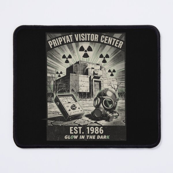 Item preview, Pripyat Visitor Center 1986 - Chernobyl Nuclear Disaster Retro Poster designed and sold by w66aboo.