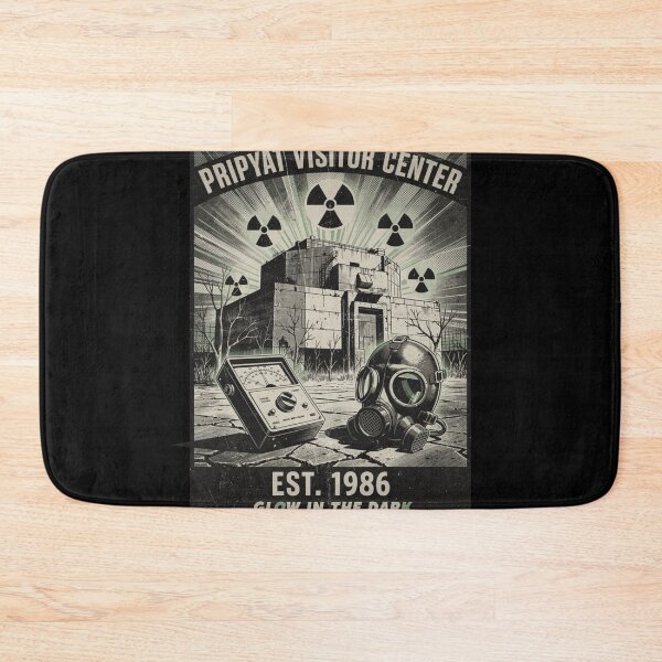 Item preview, Pripyat Visitor Center 1986 - Chernobyl Nuclear Disaster Retro Poster designed and sold by w66aboo.