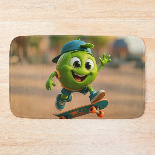 Item preview, Skater Lime designed and sold by Sillytoe.