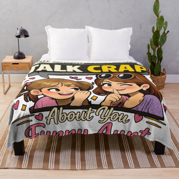 Item preview, My Niece and I Talk Crap About You Funny Aunt designed and sold by 9morethan9®.