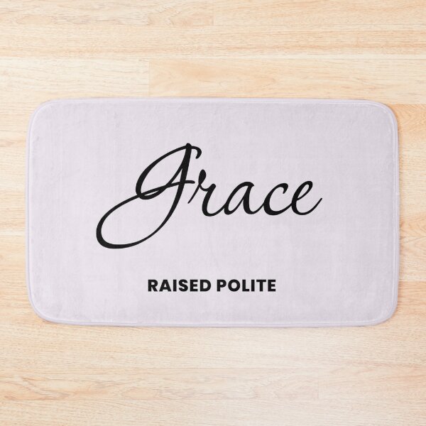 Item preview, Named Into It – ✨GRACE✨ Raised Polite designed and sold by WheelieGdArt.