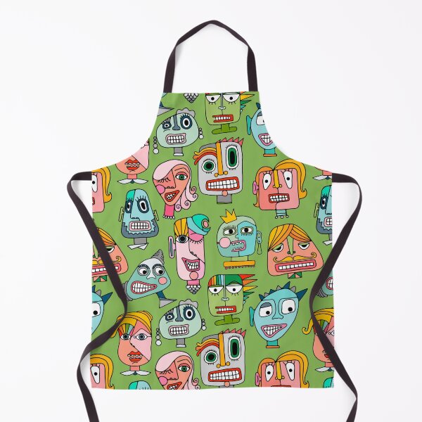 Item preview, Colorful Silly Faces designed and sold by Unhinged Heather.
