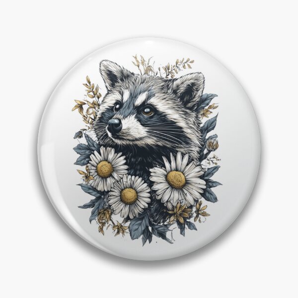 Item preview, Raccoon Vintage style animals collection designed and sold by EnjoyFunGifts.