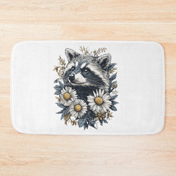 Item preview, Raccoon Vintage style animals collection designed and sold by EnjoyFunGifts.