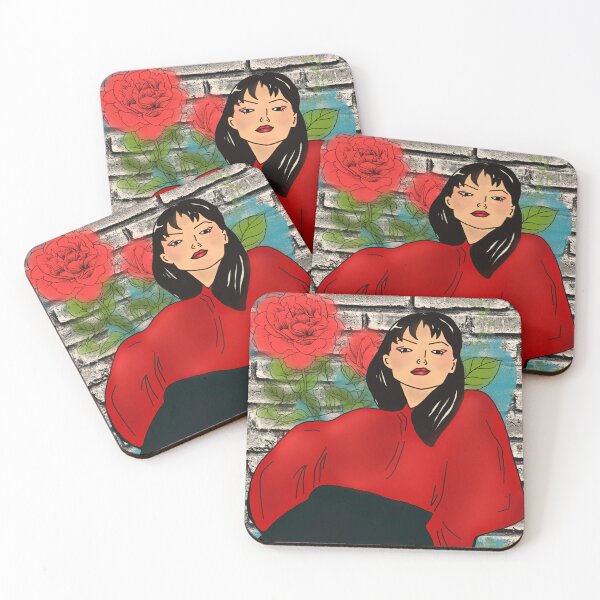 Item preview, Woman in red designed and sold by Onehappyhook.