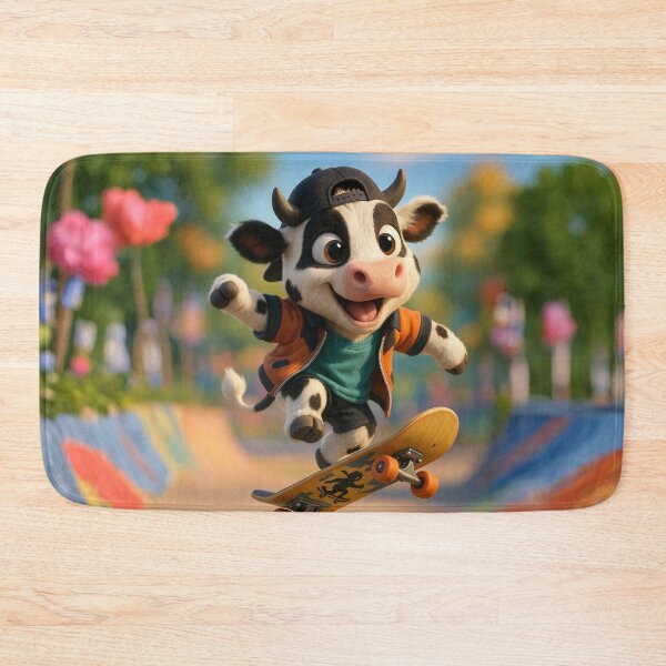 Item preview, Skater Lineback Cattle Cow designed and sold by Sillytoe.