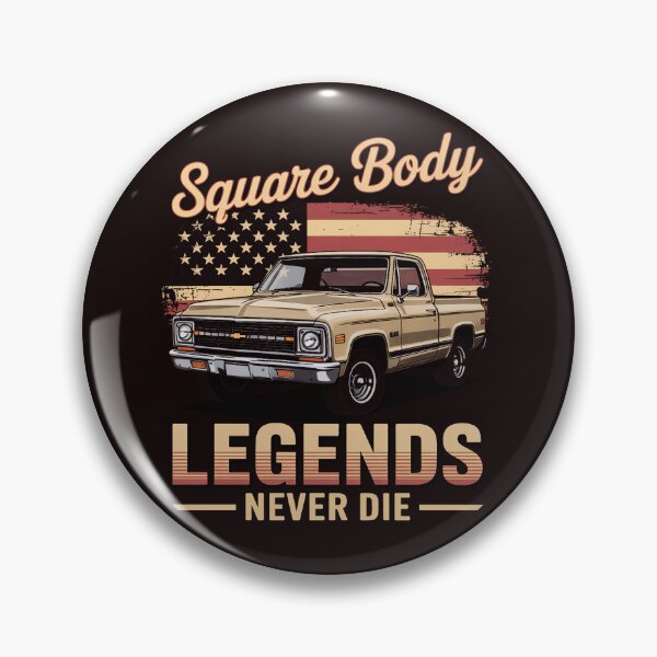 Item preview, Square Body Legends Never Die Artwork For A Truck Driver designed and sold by MichaelStalkas.