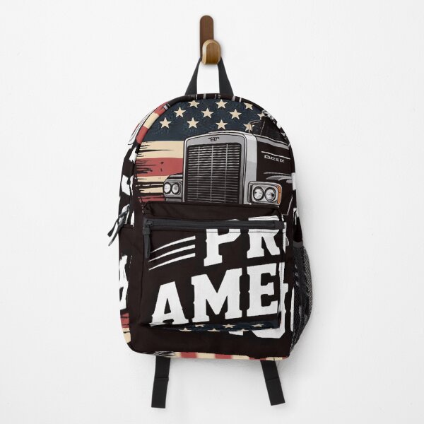 Item preview, Proud American Trucker product Truck Driver Gifts Men Women designed and sold by MichaelStalkas.