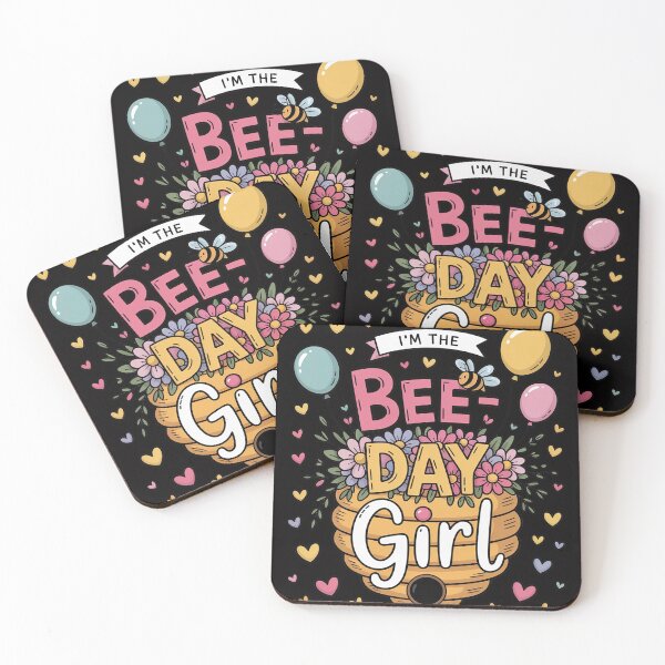 Item preview, I'm the Bee Day Girl Kids Birthday designed and sold by Vexat062Art.