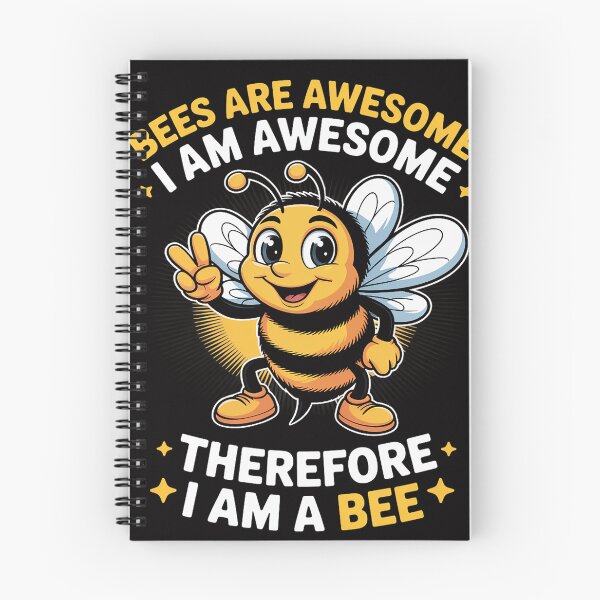 Item preview, Bees Are Awesome Bumble Bee Kids Girls Boys designed and sold by Vexat062Art.
