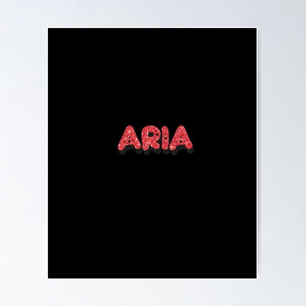 Item preview, Aria Personalized Name - Funny & Cool Custom Gift for Girls, Teens designed and sold by Oussinc.
