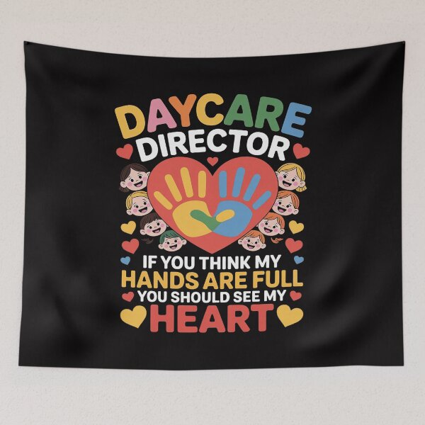 Item preview, Daycare Director You should see my Heart Childcare Teacher designed and sold by Vexat062Art.