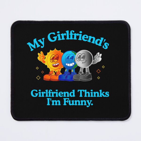 Item preview, My Girlfriend’s Girlfriend Thinks I’m Funny – WLW Poly Humor Art designed and sold by KrisBee Presents Dot Fun.