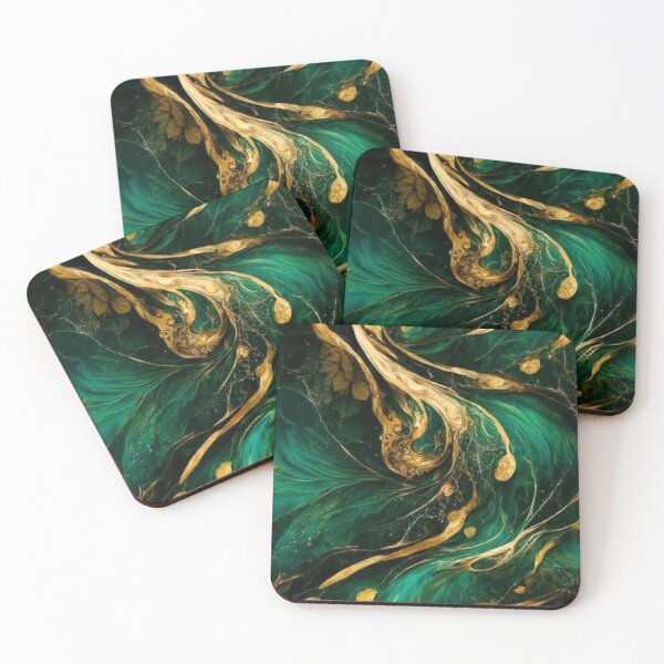 Item preview, Green marble 1 designed and sold by WednesdayAndYou.