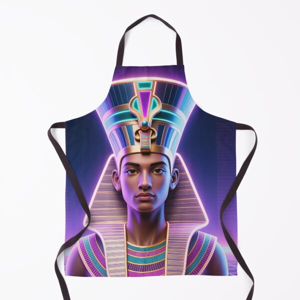 Item preview, Neon Pharaoh – Retro Futuristic Egyptian Ar3 designed and sold by AnadAA.