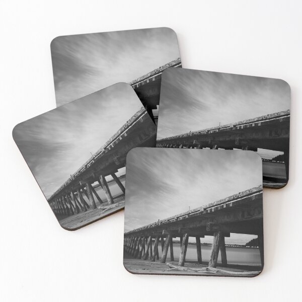 Item preview, Dramatic Black and White Pier designed and sold by jklune.